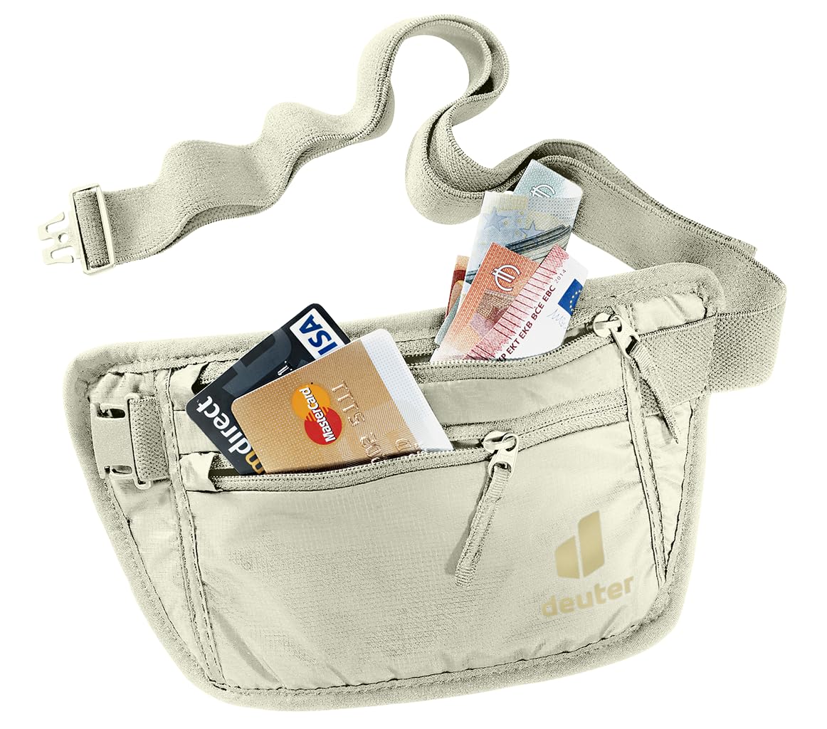 deuter Security Money Belt I Sac ventral Plat pour Les Voyages