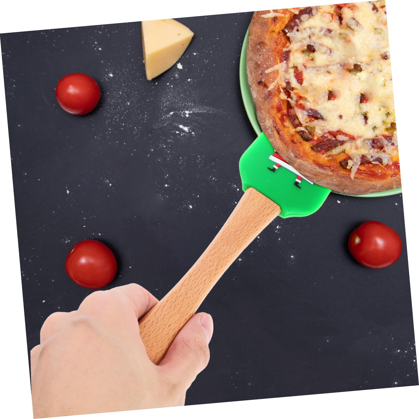 5pezzi Spatole da Cucina Ergonomiche in Silicone Alimentare per Pasticceria Resistente e Riutilizzabile Spatola per Stuccare Torte e Burro Adatto per Uso Quotidiano e Decorazioni