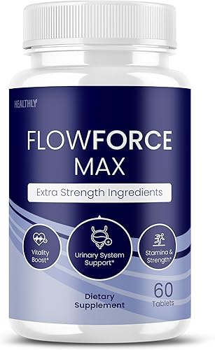 Flow Force Max Suplemento de apoyo de próstata  Fórmula oficial  FlowForce Max Advanced Pills Opiniones Alternativa a los caramelos masticables,