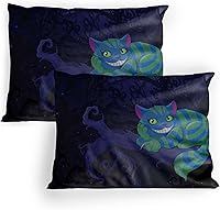 Vista 28 de Lunarable Funda de almohada de dibujos animados, corona blanca sobre fondo rosa, tiara gráfica de dibujos animados, estampado de letras de palabras