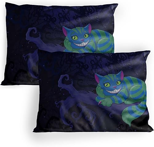 Miniatura 28 de Lunarable Funda de almohada de dibujos animados, corona blanca sobre fondo rosa, tiara gráfica de dibujos animados, estampado de letras de palabras