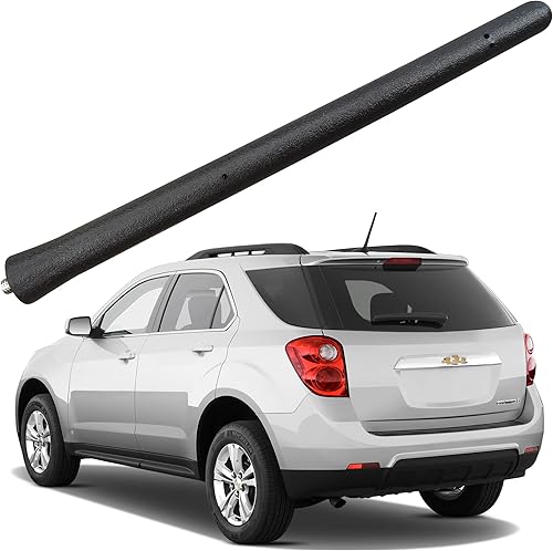 Antena de goma para Chevy Equinox (2010-2017), antena de recepción de radio Chevrolet Equinox Premium, a prueba de lavado de automóvil, 6 34