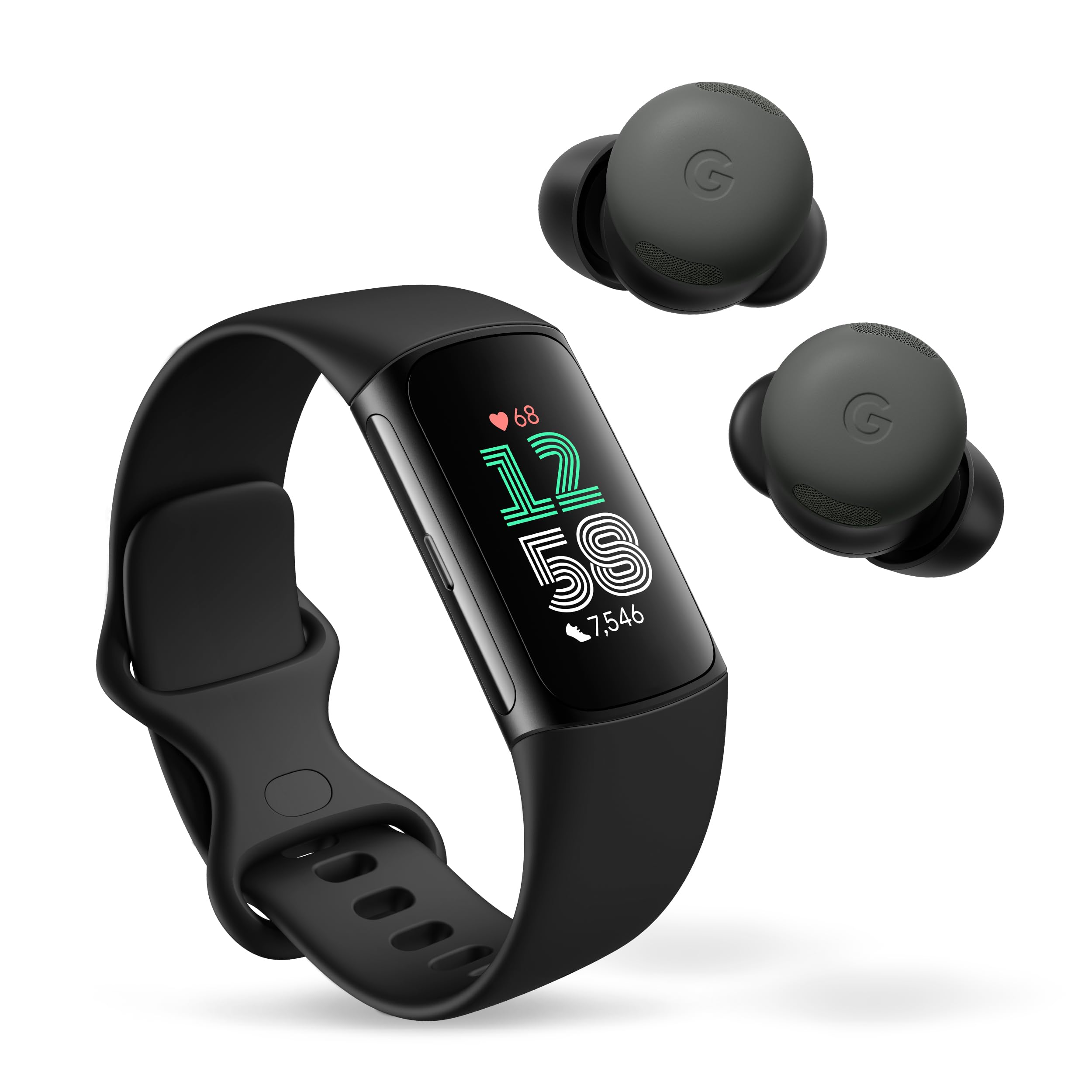 Amazon.com: Fitbit Charge 6 with Heart Rate, GPS, 6-Month
