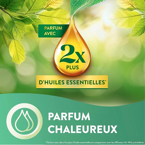 Air Wick Diffuseur d’huiles Essentielles Brume Parfumée + 2 Recharges 20ml Parfum Fleur de Cerisier et Framboise - 4