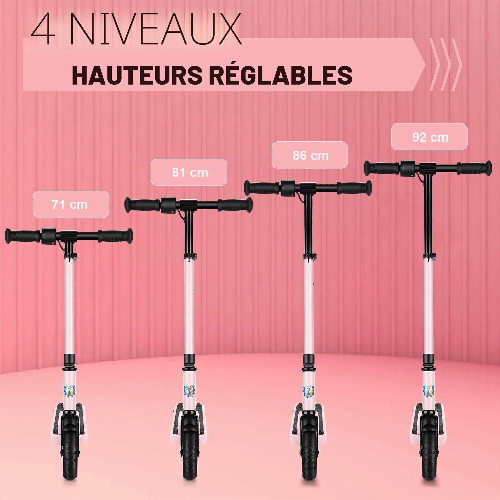 Caroma E35 Pro Trottinette électrique Jeunesse Unisexe