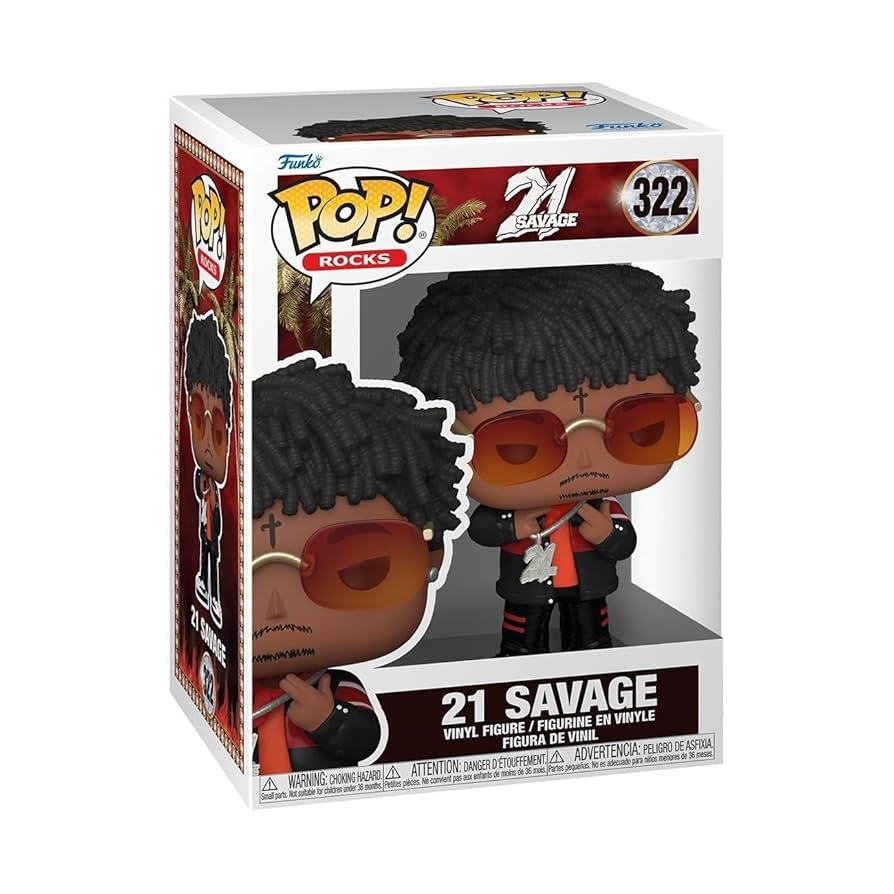 Amazon.co.jp: Funko POP!Rocks:21 Savage - コレクション用