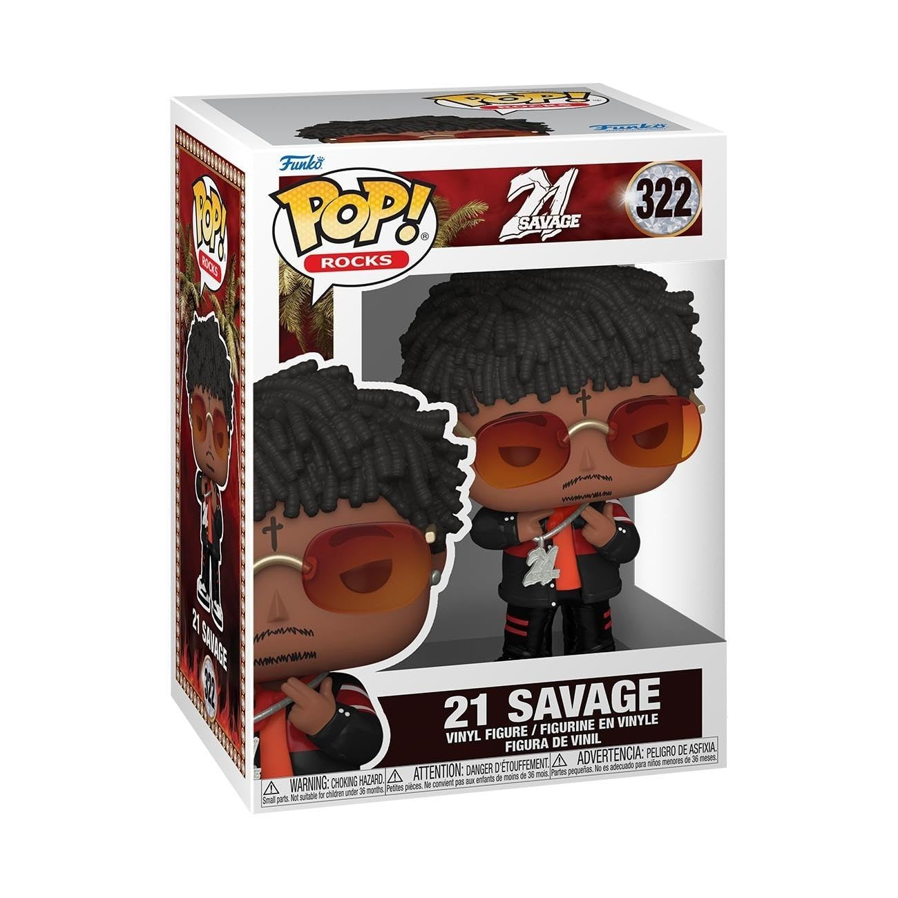 Amazon.co.jp: Funko POP!Rocks:21 Savage - コレクション用