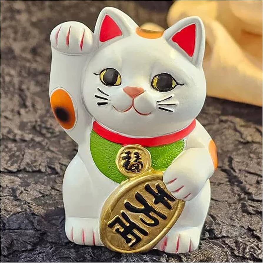 招き猫　猫　置物 Amazon.co.jp: 招き猫 置物 開運 招福 運気アップ 金運祈願 商売