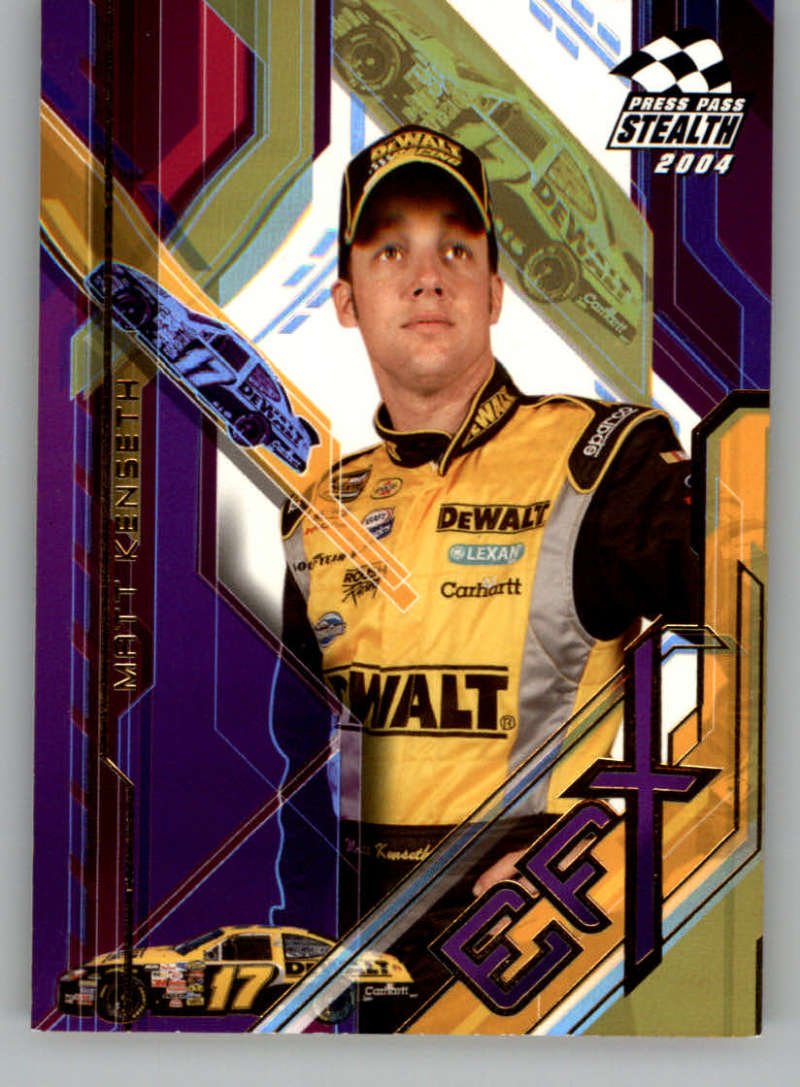 2004 Press Pass Stealth EFX #EF12 Matt Kenseth NM-MT