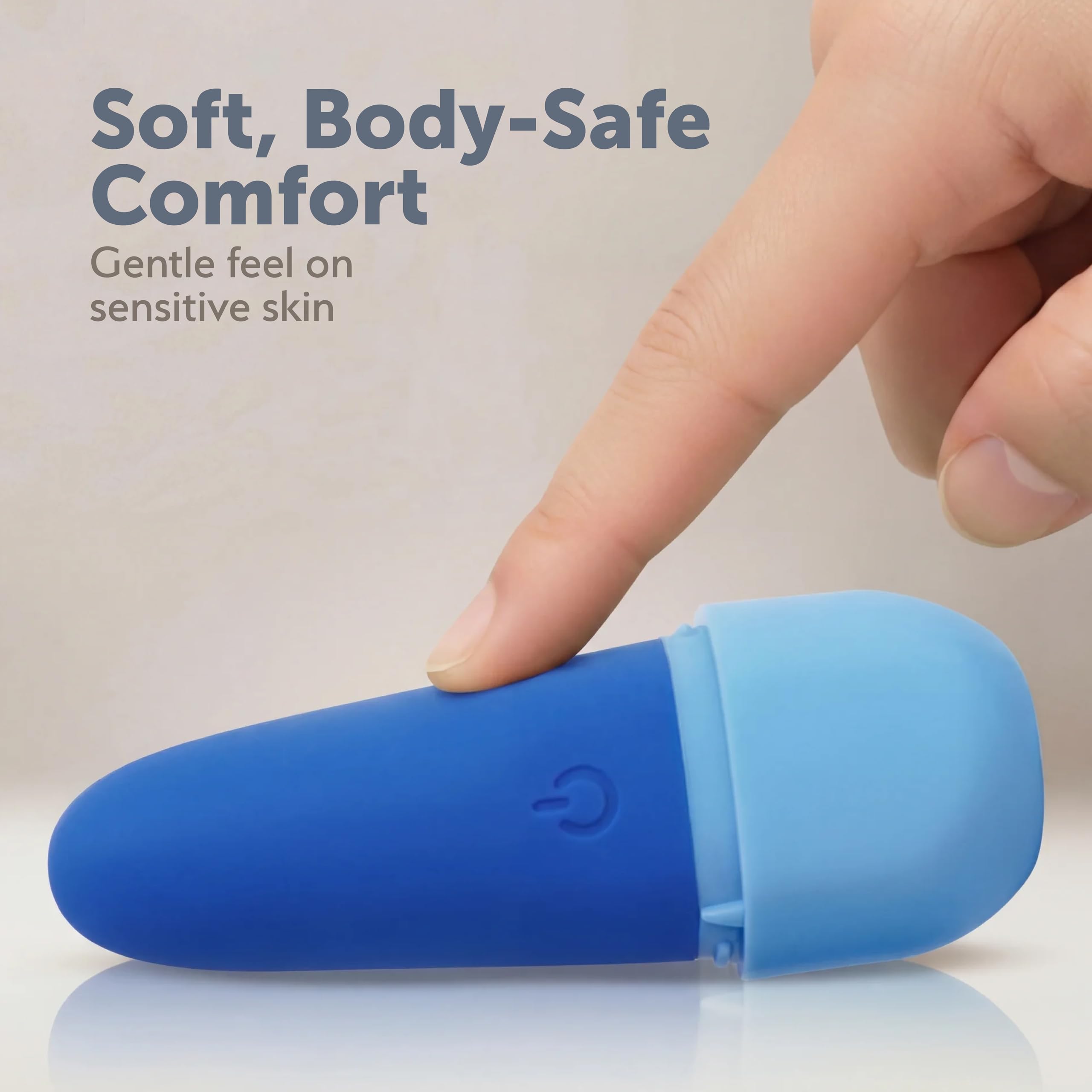 Amazon.com: plusOne Private Pleasure Bullet Vibrator, Made of Body-Safe  Silicone, Quiet Mode, 10 Settings, Rechargeable & Waterproof, Hygiene &  Privacy Cover, Blue : Health & Household