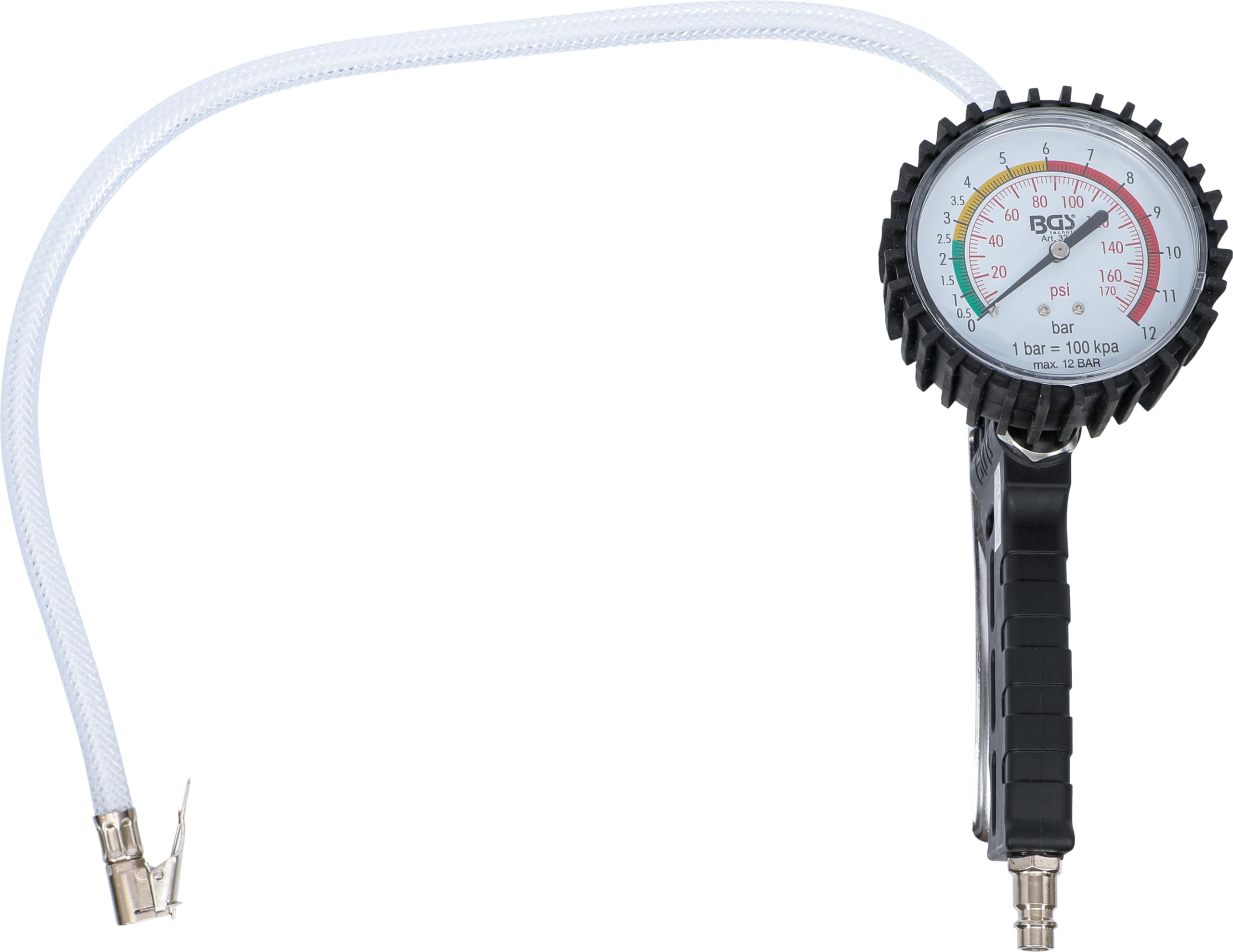 BGS 3242 | Pistolet de gonflage pneumatique | 0-12 bar