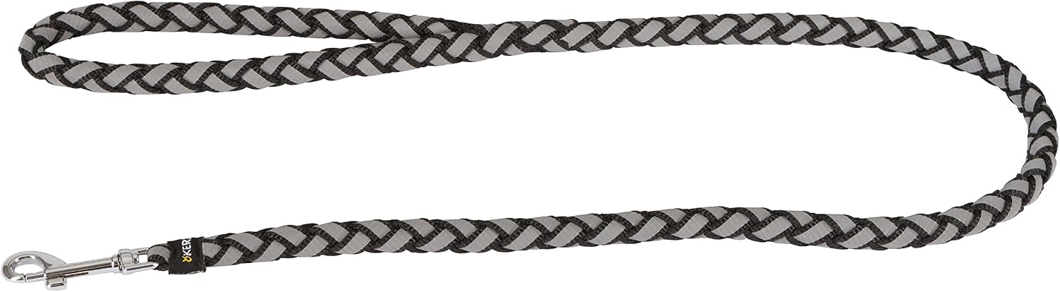 Kerbl Pet Leash Maxi Safe,100cm x 12mm black, 100 cm x 12 mm