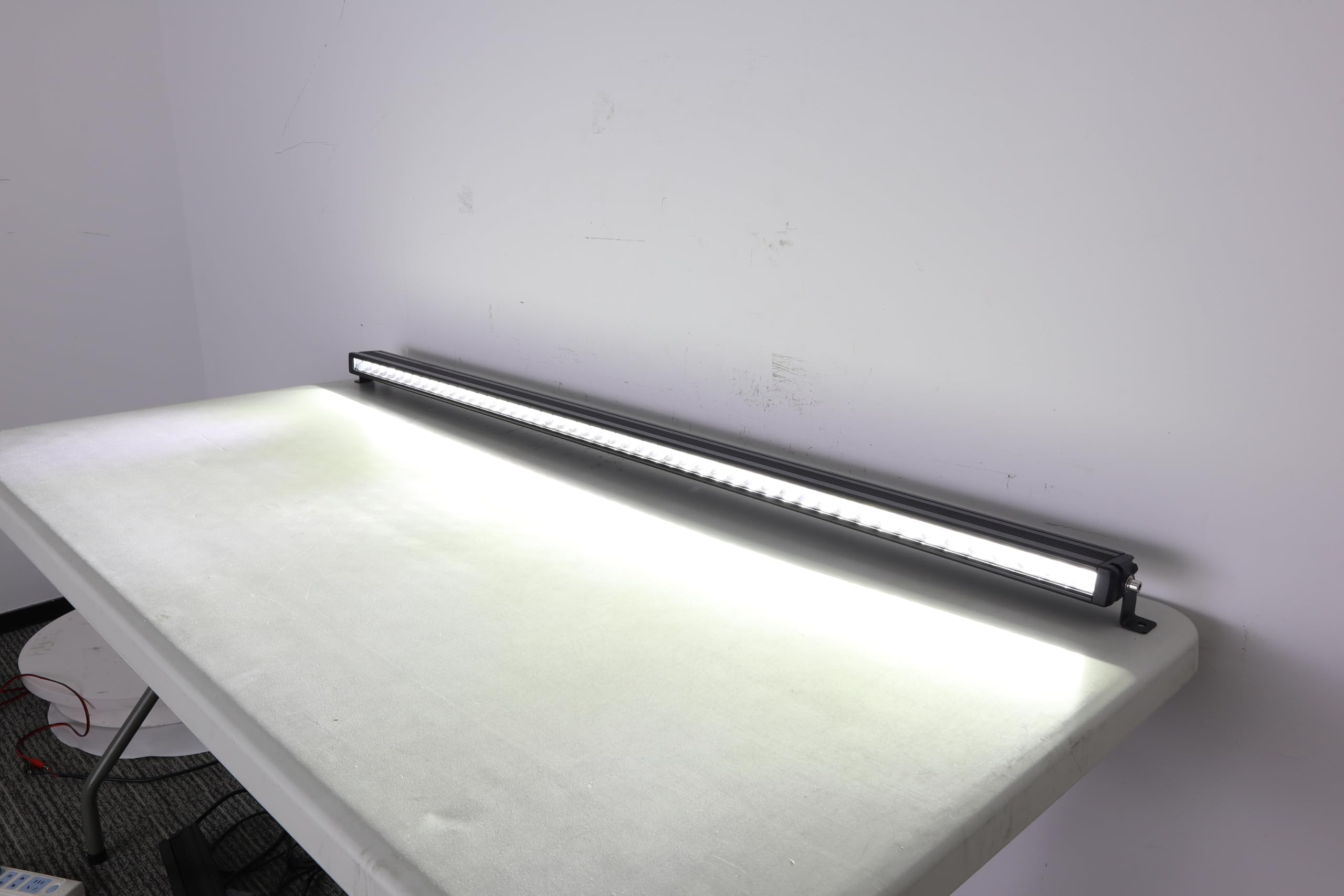 RIGIDON 55 cali 138 cm 150 W Slim Led Bar 4x4, prosty pasek świetlny, 12 V 24 V dalekiego zasięgu Listwa świetlna Led do pojazdów offroad samochodów ciężarowych SUV ATV, 6000K światła przeciwmgielne