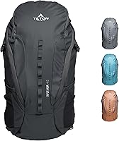 Vista 16 de Mochila Teton Talus 2700; mochila de senderismo ligera para camping, caza, viajes y deportes al aire libre; incluye poncho que te cubre a ti y a tu