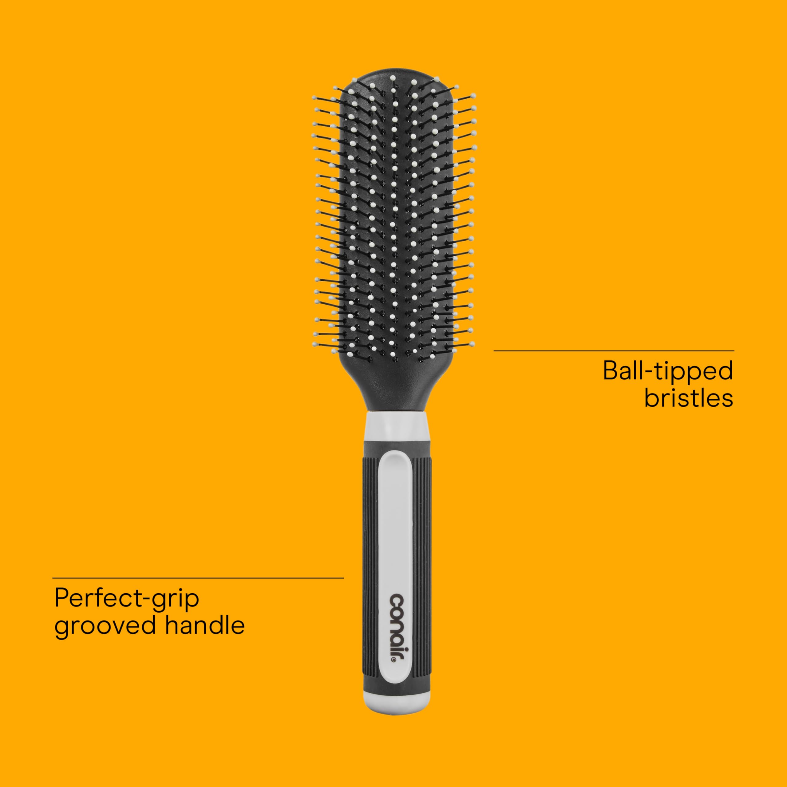 Conair Detangling Hairbrush - Smooth & Shiny Hair -3