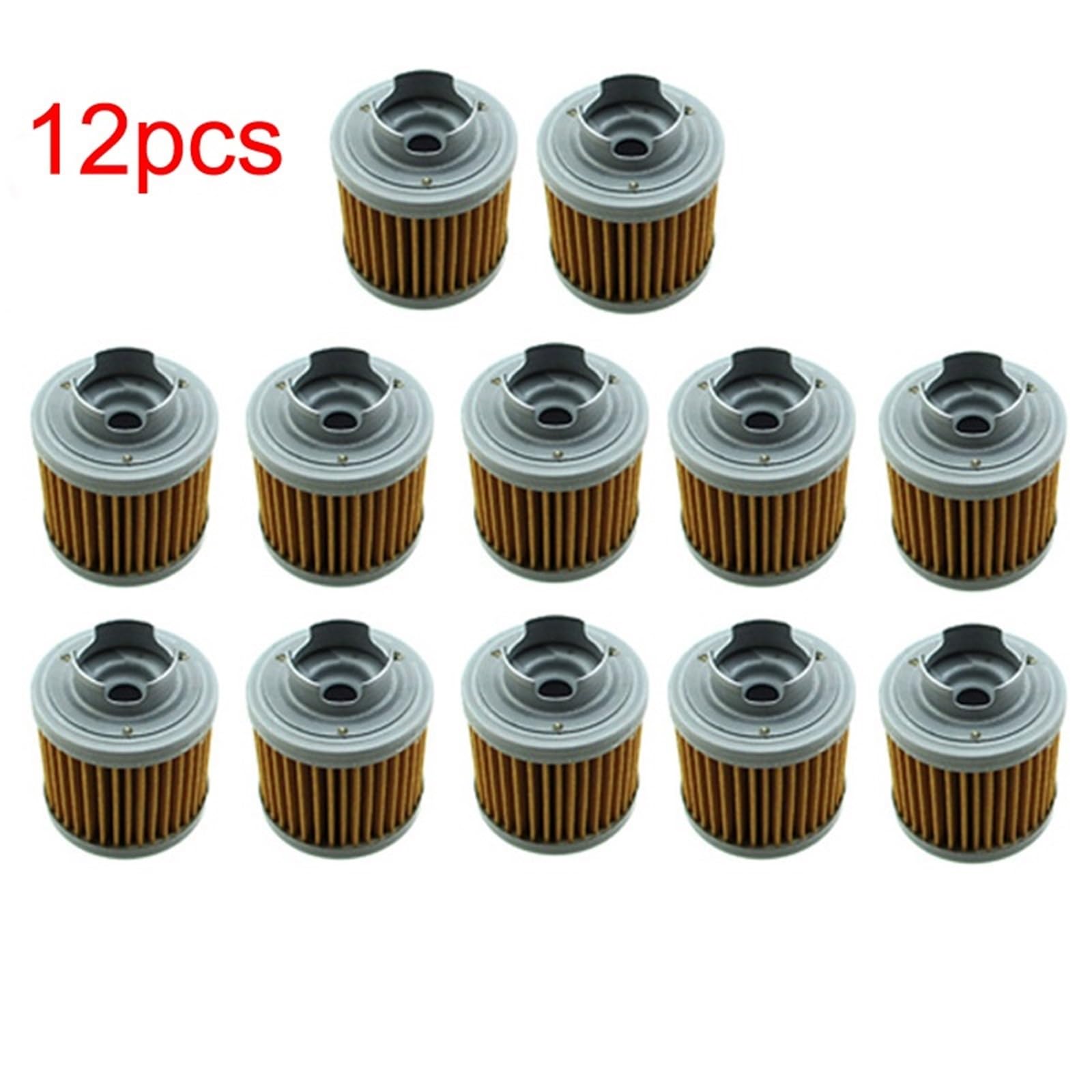 filtr oleju motocyklowego Pasuje do pokrywy sprzęgła Kitaco, pasuje Hondy Grom 125 KTC-1002, Daytona Anima ZS190, filtra oleju Zhongshen(12pcs)