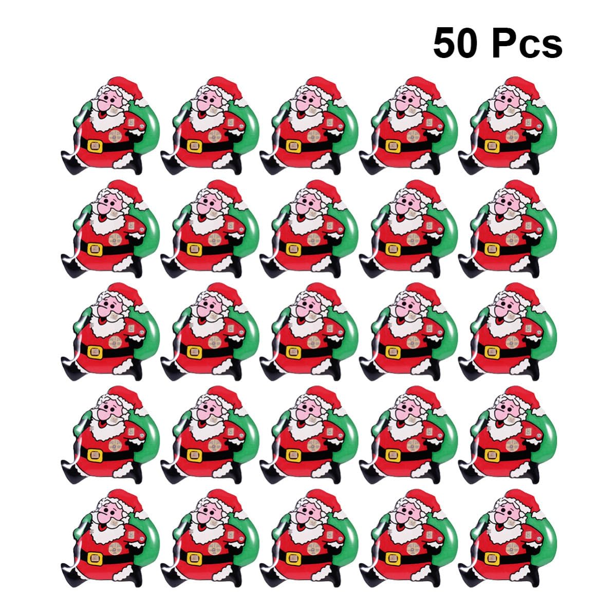 150 Pezzi Spilla Natalizia Luminosa Babbo Natale per Eventi e