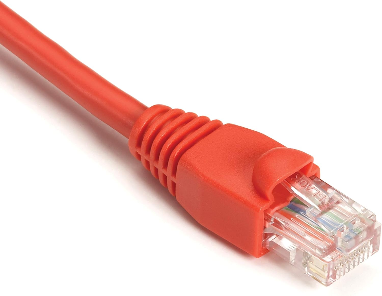 SpaceGAIN CAT5e ReducedLength Patch Cable, Red Electronics