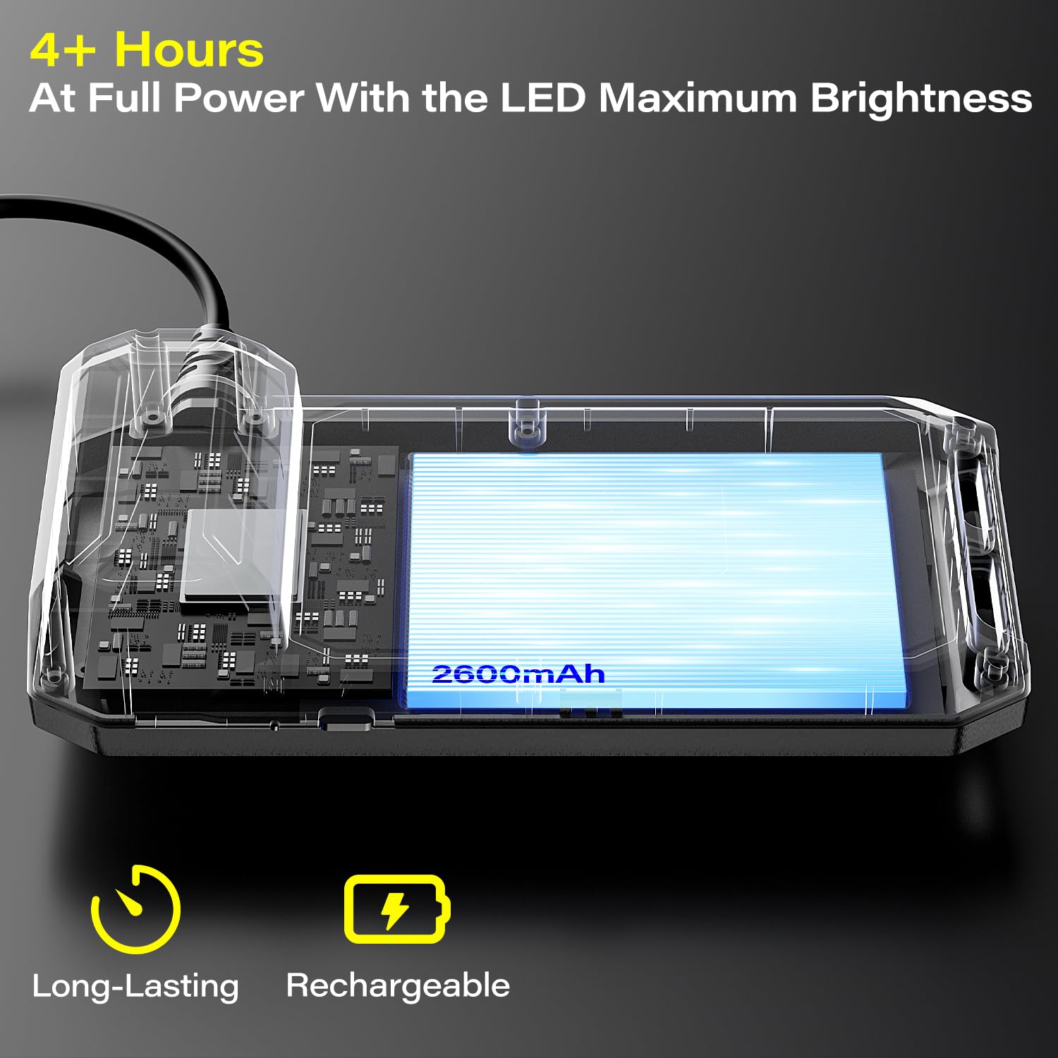 Caméra endoscopique portative avec écran IPS 4,3 Pouces – Câble Semi-Rigide 5m avec 8 LEDs, étanche IP67 pour réparation Automobile, Inspection de plomberie, HVAC – sans Wi‑FI ni Application