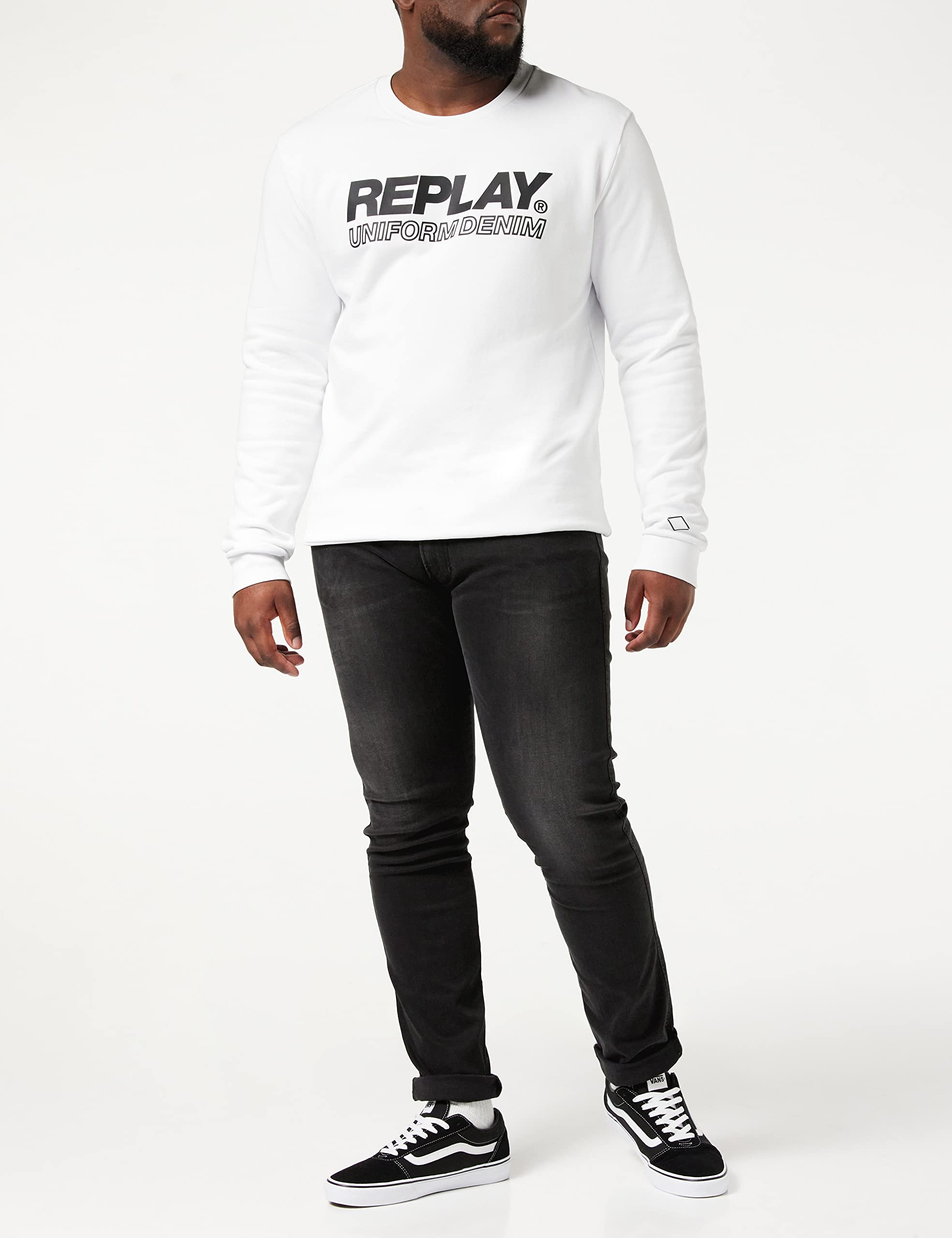 Replay Herren Jeans Anbass Slim-Fit
