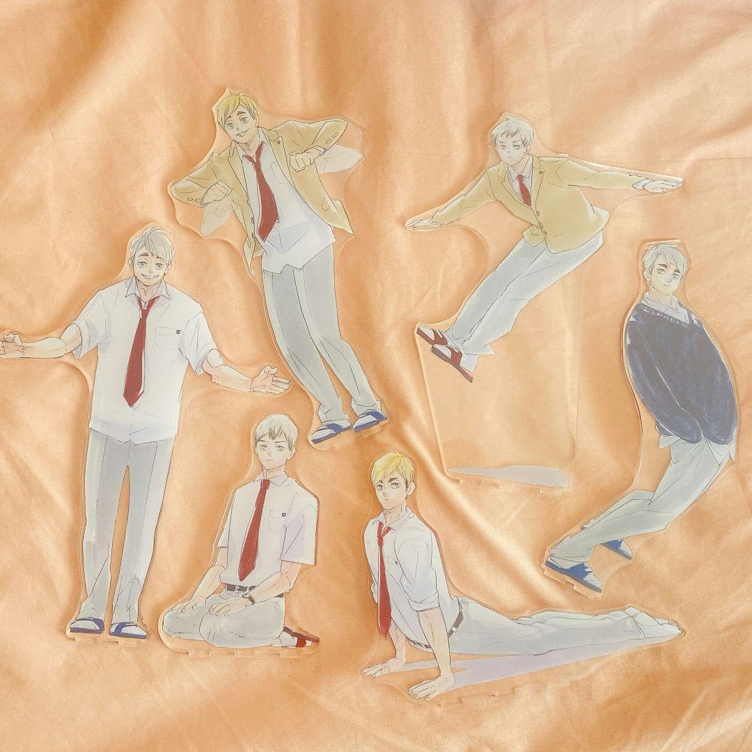 稲荷崎高校 アクリルMEGAフィギュア 描き下ろしイラストVer 6体セット 稲荷崎高校 アクリルMEGAフィギュア 描き下ろしイラストVer 6体