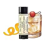 Old Fashioned Lip Balm - Funny gift for bourbon whiskey lover stocking stuffer for men man chapstick unique Christmas gift ideas for dad, husband, boyfriend