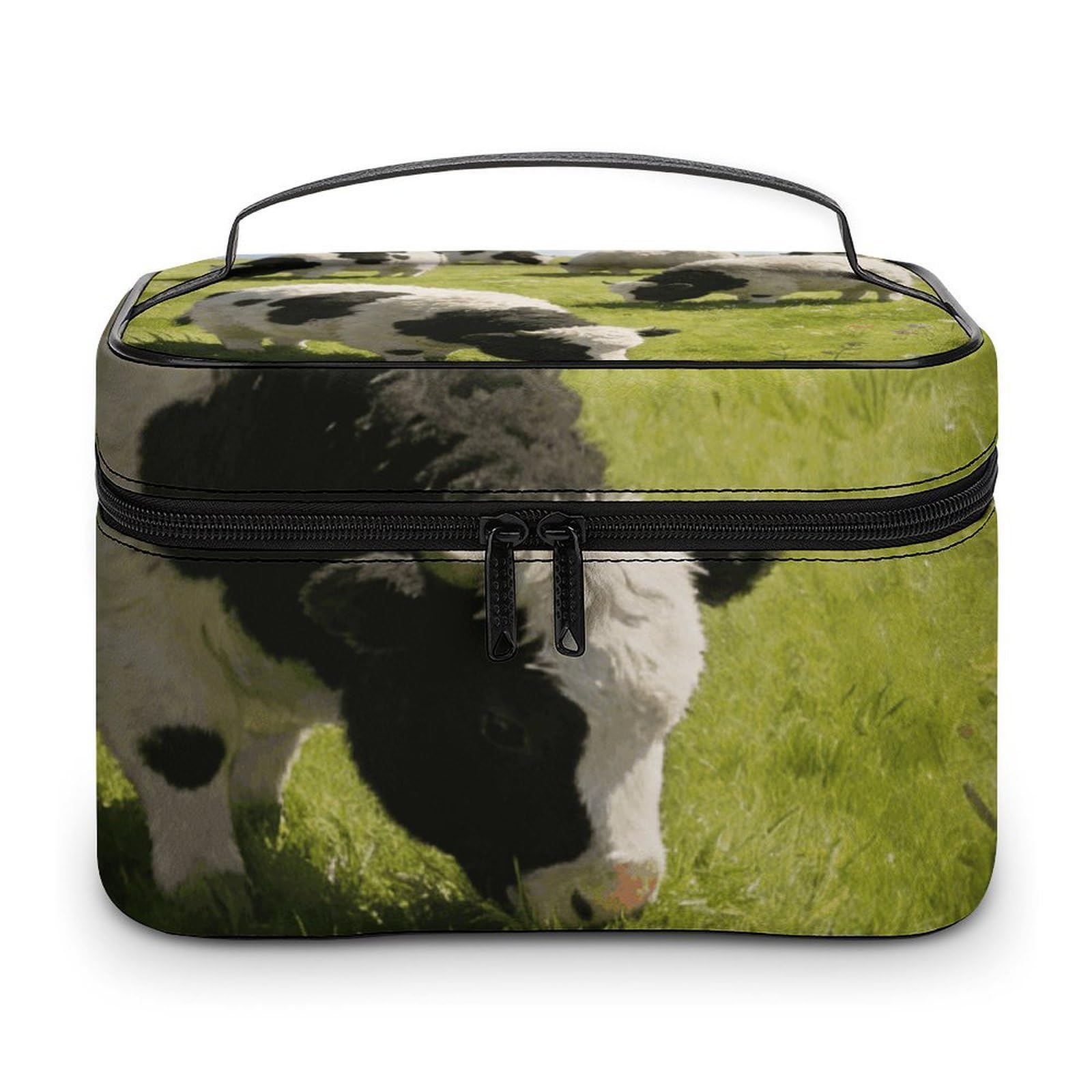 Bolsa de maquillaje multifuncional grande e impermeable para cosméticos de mujer 8