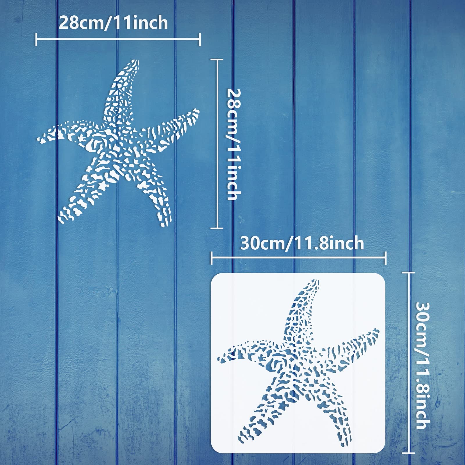 Stencil per Piastrelle in Plastica Riutilizzabile // MIRAMAR DECO