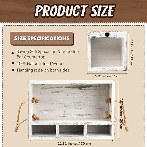 Miniatura 2 de Suzile Kit de soporte para utensilios de cocina, 1 soporte para platos de encimera de cocina y 1 organizador de tazas grande, organizador de