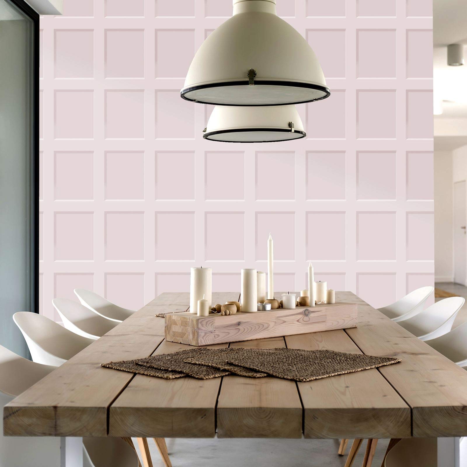 Yöl Pink Heritage Debona 6744 Pale Wallpaper Panel