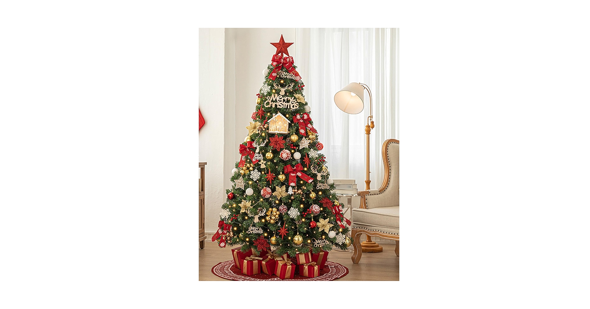 Amazon.co.jp: HGJH クリスマスツリー 北欧 大型 針葉樹