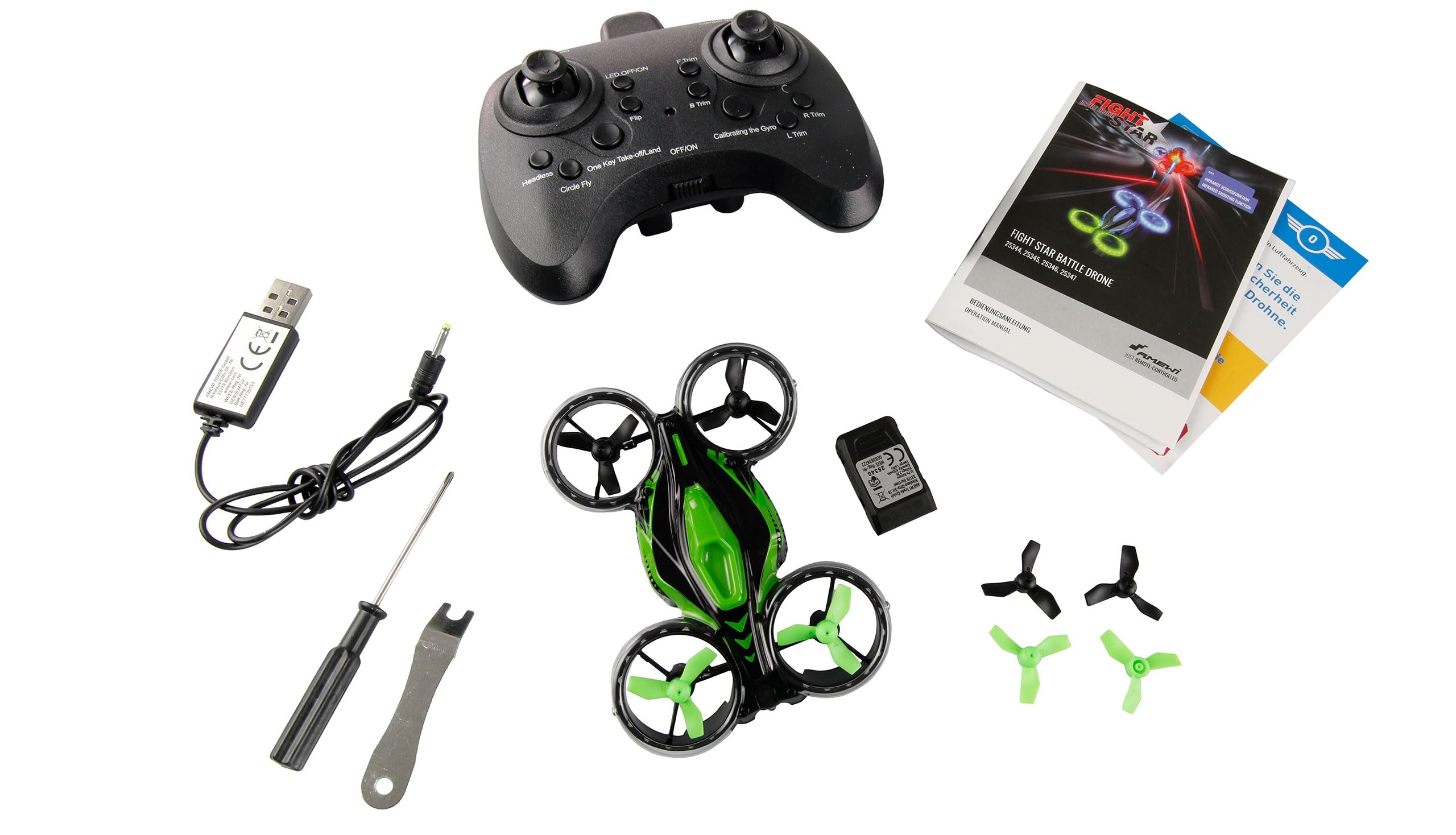 Amewi FightStar Battle Drone RTF – grün
