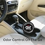 Car Odor Eliminator 2-Pack, Original Air Sponge, Fresh Gel, Removes Smoke & Food Smells, Easy Use for Vehicles
