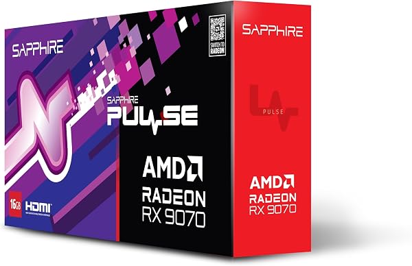 SAPPHIRE PULSE AMD RADEON™ RX 9070 GAMING 16GB DUAL HDMI/DUAL DP GPU Ekran Kartı