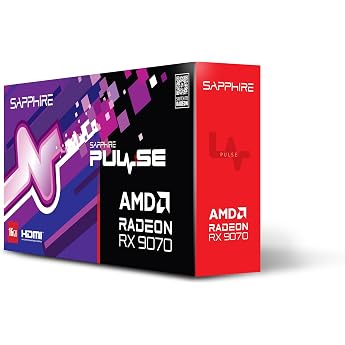 SAPPHIRE PULSE Radeon RX 9070 GAMING 16GB Graphics Board 11349-03-20G VD8988