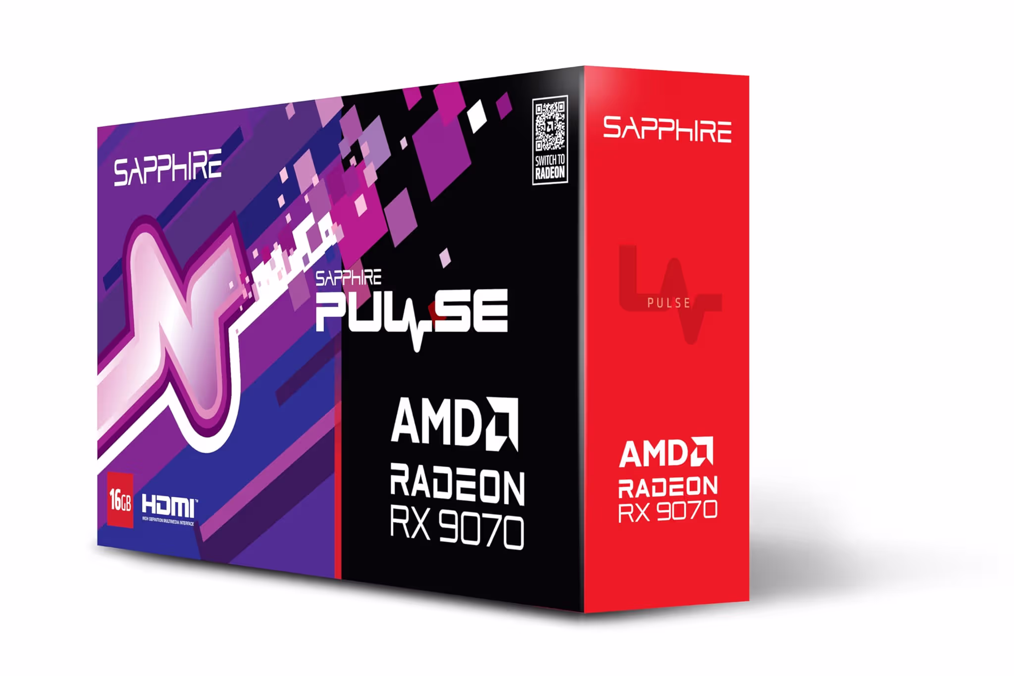 Sapphire Pulse Radeon RX 9070 AMD GDDR6 Grafikkarte OC GBGrafikkategorie