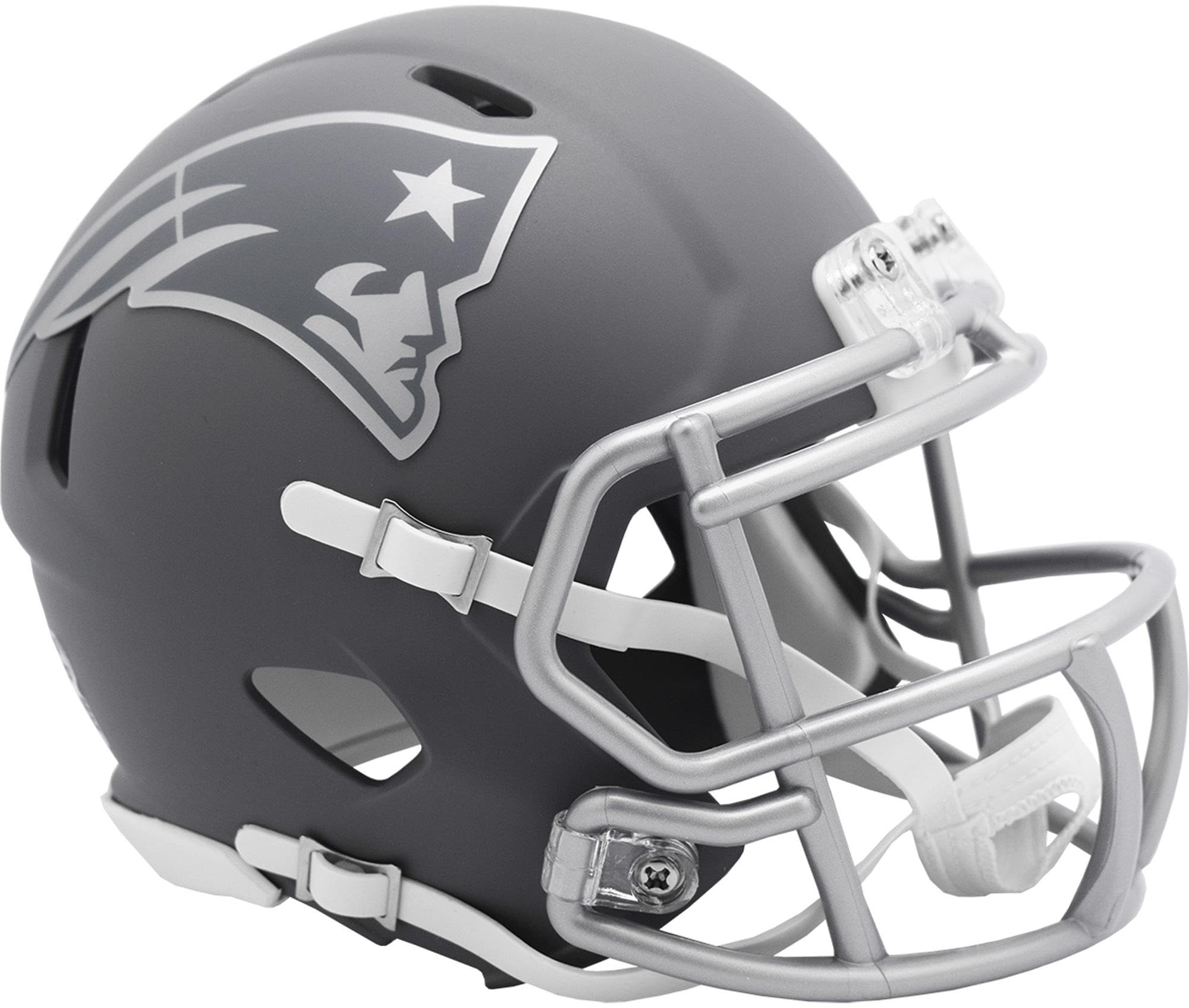 Riddell Casco de fútbol NFL New England Patriots Slate Collection Edition