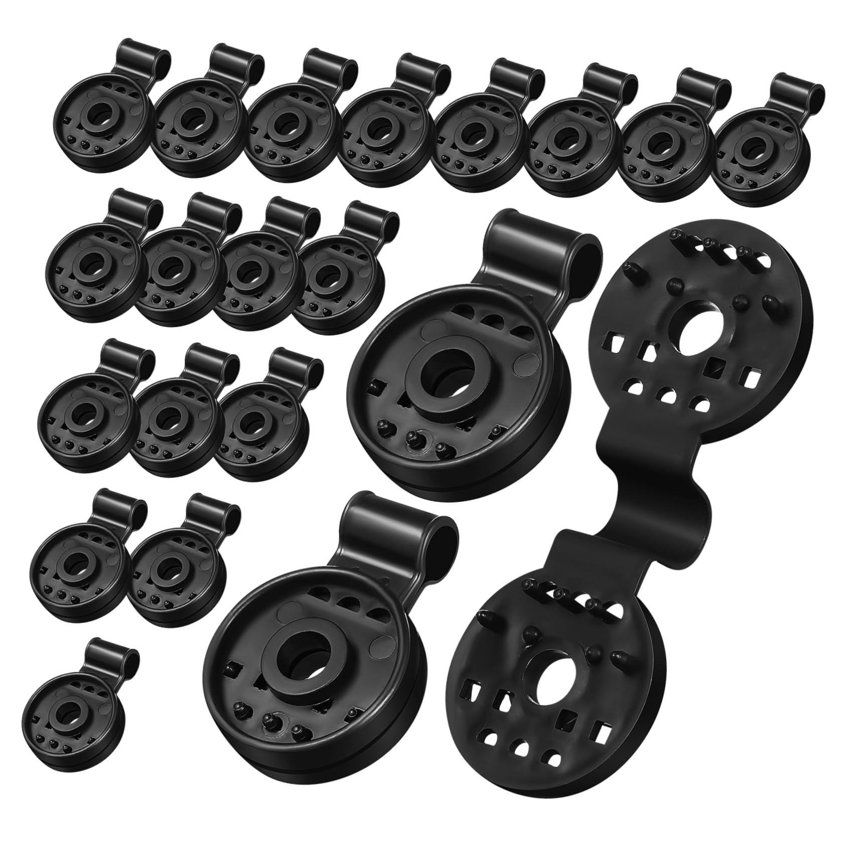 Clips de fixation pour toile d'ombrage : finie la bâche qui s'envole grâce à ces 50 pinces