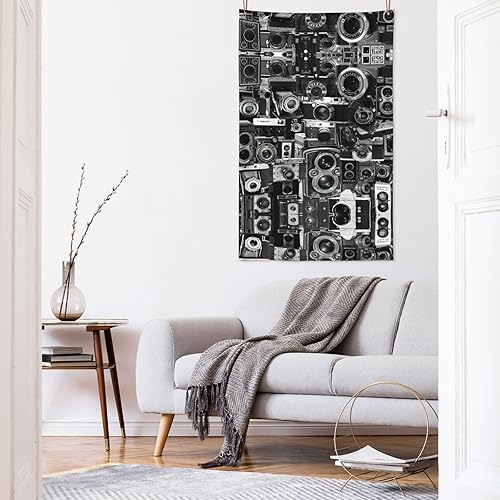 Miniatura 6 de Wurton Retro Cool Camera Collection Print Welcome House Flag Single Side Farmhouse Yard Outdoor Seasonal Flags Decor 3x5ft