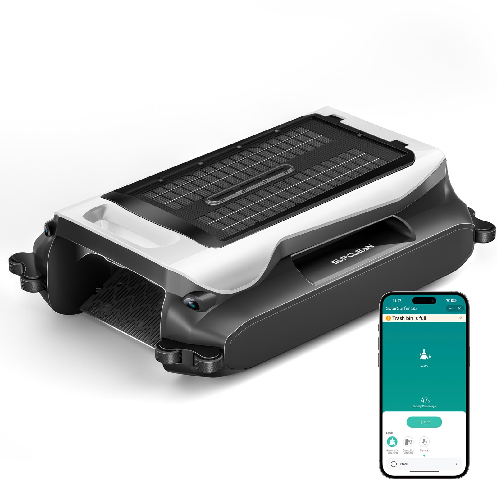 supclean SolarSurfer S5 Solar Pool Skimmer