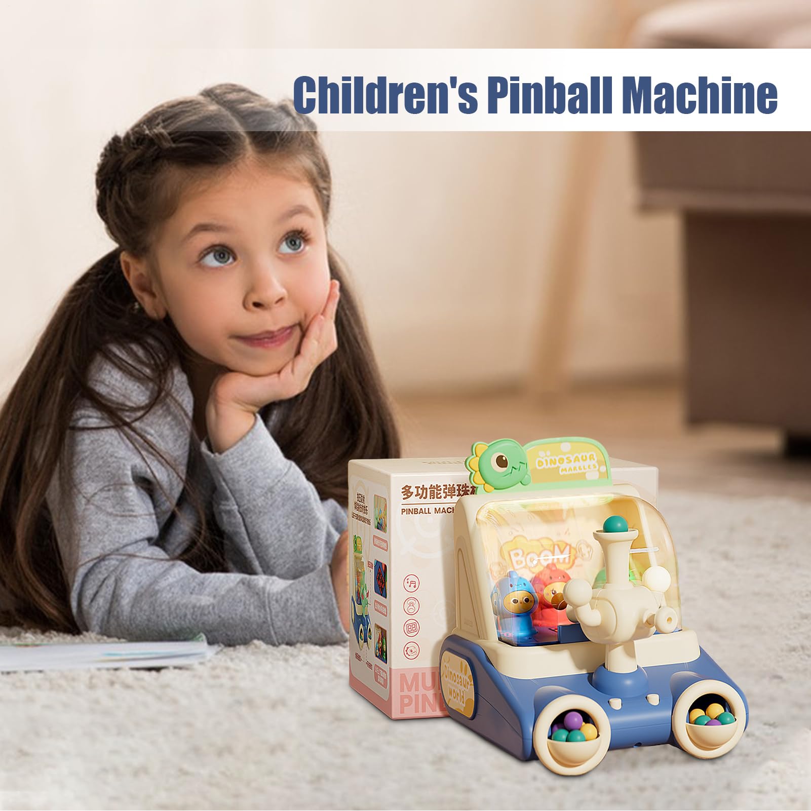 Máquinas Pinball Sobremesa Juego Tablero Electrónico Portátil Mano