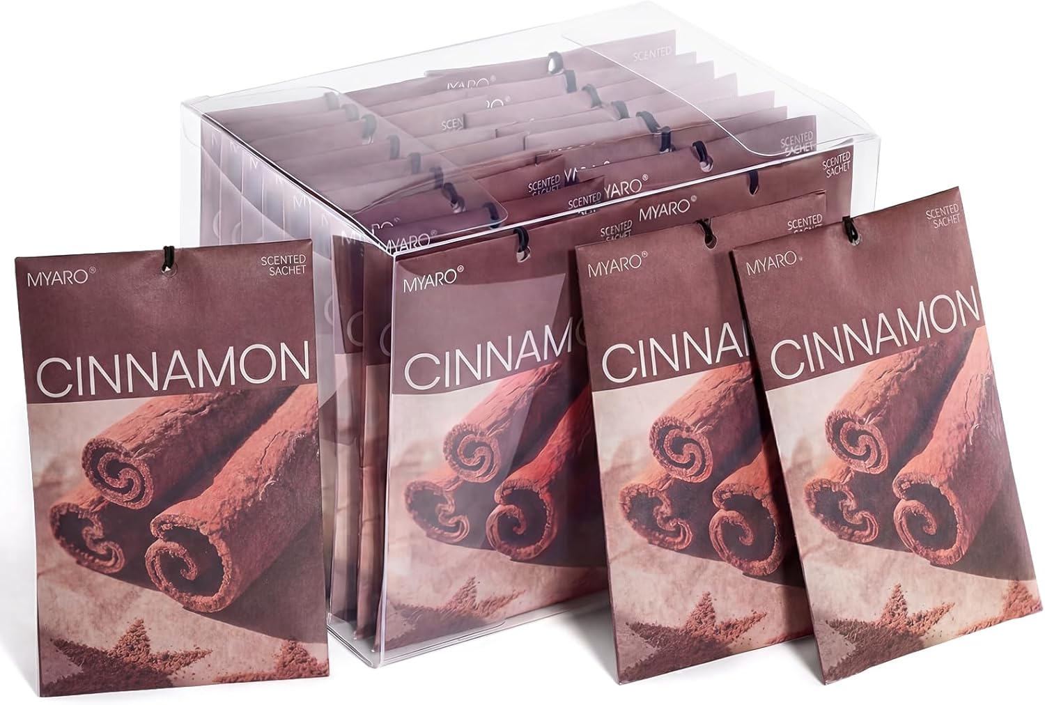 MYARO 20 Paquetes Sachets Aroma Canela, Eliminador de Olores