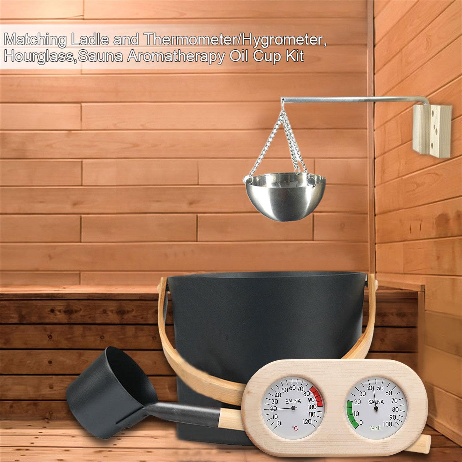 Kit De Sauna En - Fournitures D'accessoires De Sauna | Seau De Sauna