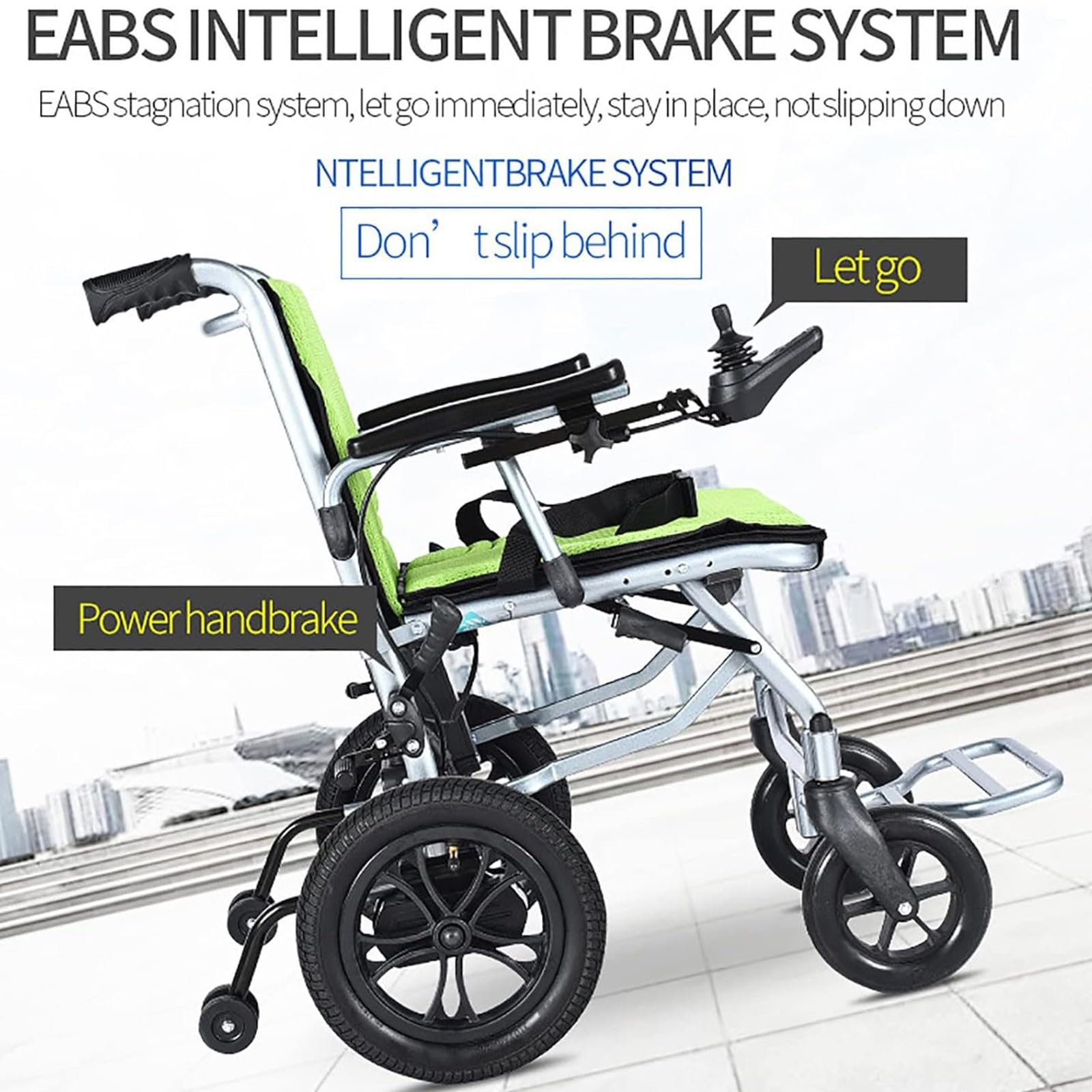 Sedia A Rotelle Elettrica Leggera In Alluminio,Sedia A Rotelle Elettrica Pieghevole,Sedia A Rotelle Elettrica Ultraleggera,Dotata Di Due Batterie Al Litio,Per Viaggi E Uso Quotidiano A