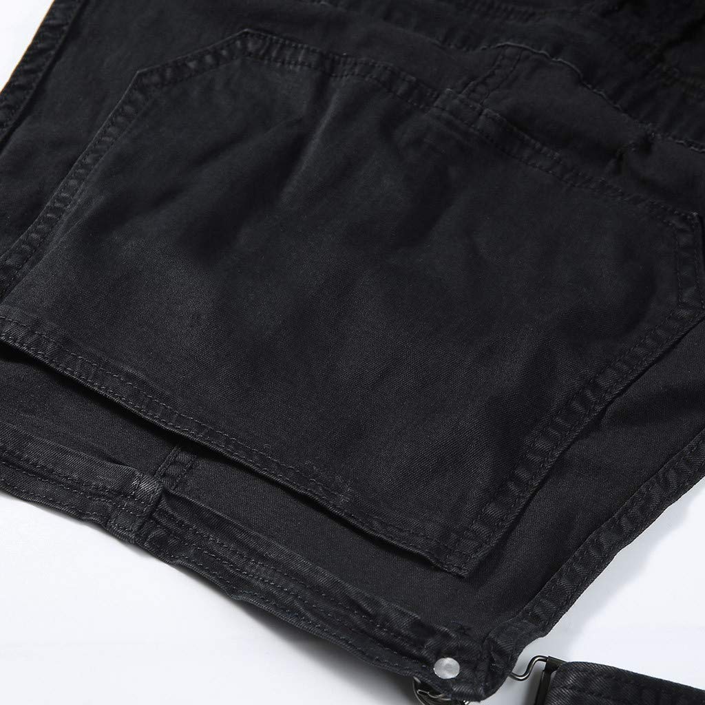 Combinaison déchirée pour homme, coupe régulière, pantalon de travail en