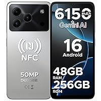 DOOGEE Note 56 Plus Android 16 Smartphone, 48GB+256GB/TF 2TB Telefono Cellulare