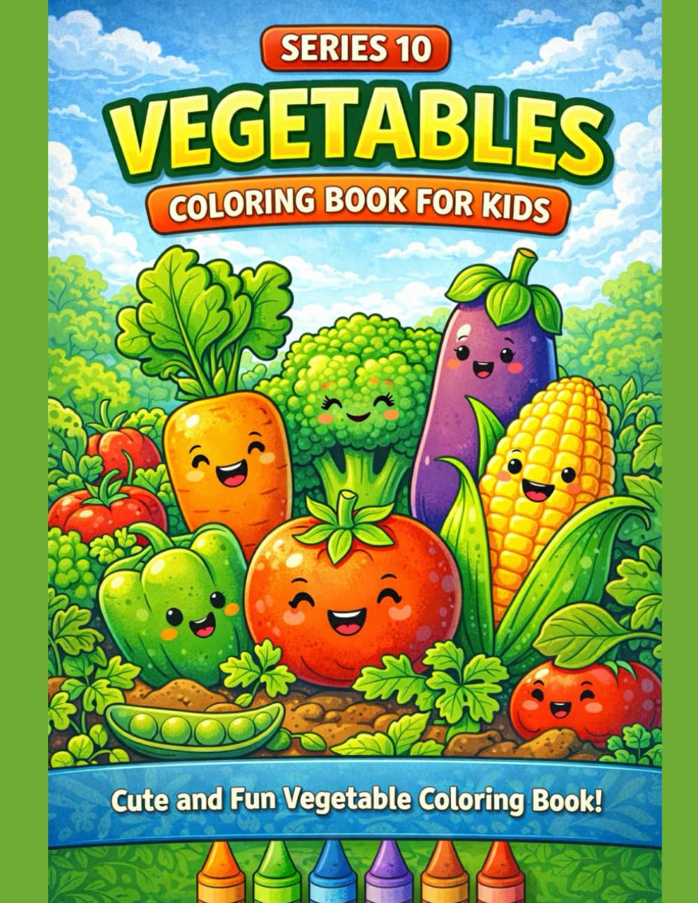VEGETABLES ADVENTURE: COLORIBG BOOK FOR KIDS (Kids Coloring Adventure Series)