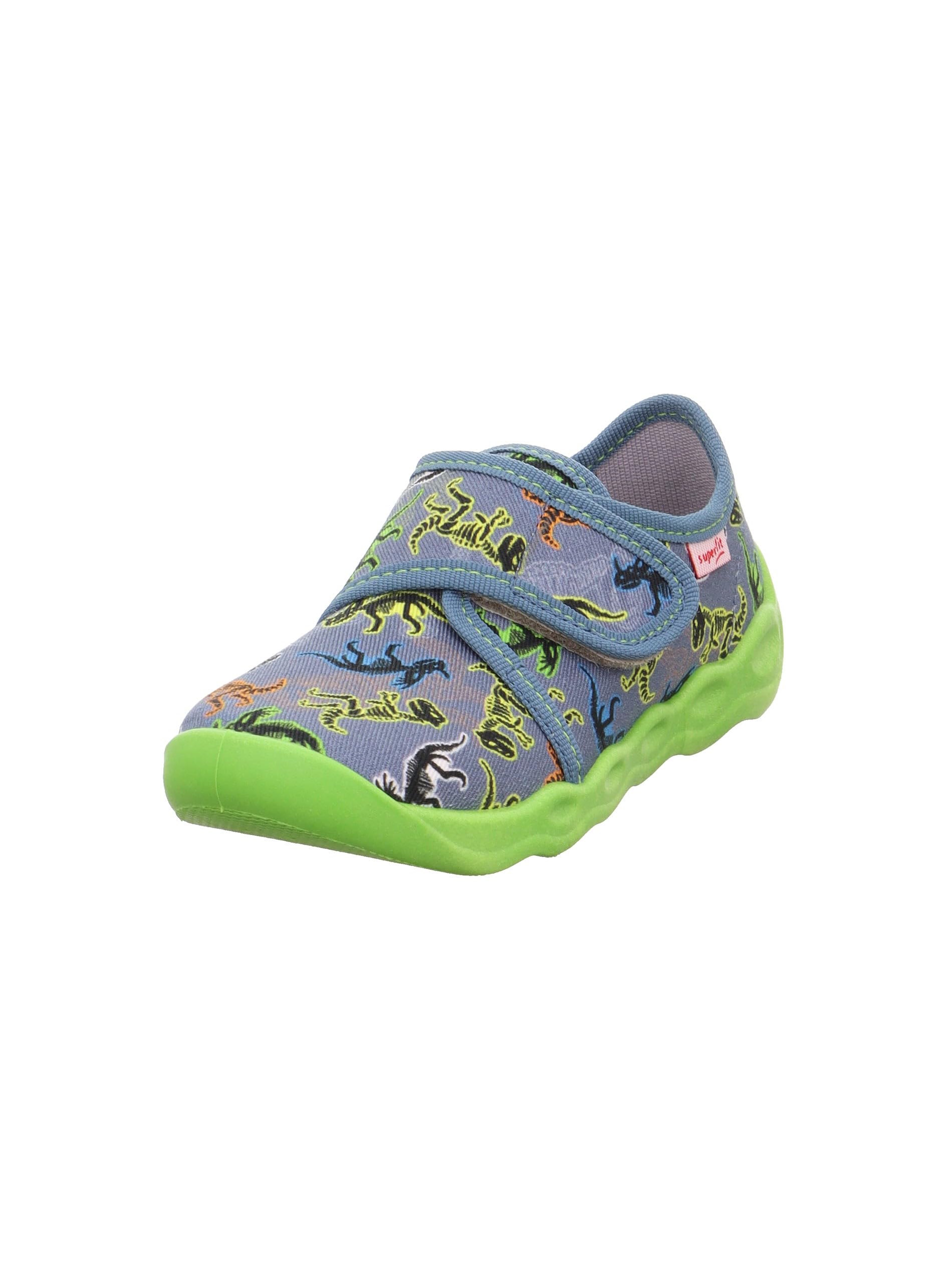 Superfit Boys Bubble Slippers, Turquoise Multicoloured 8420, 3.5 UK