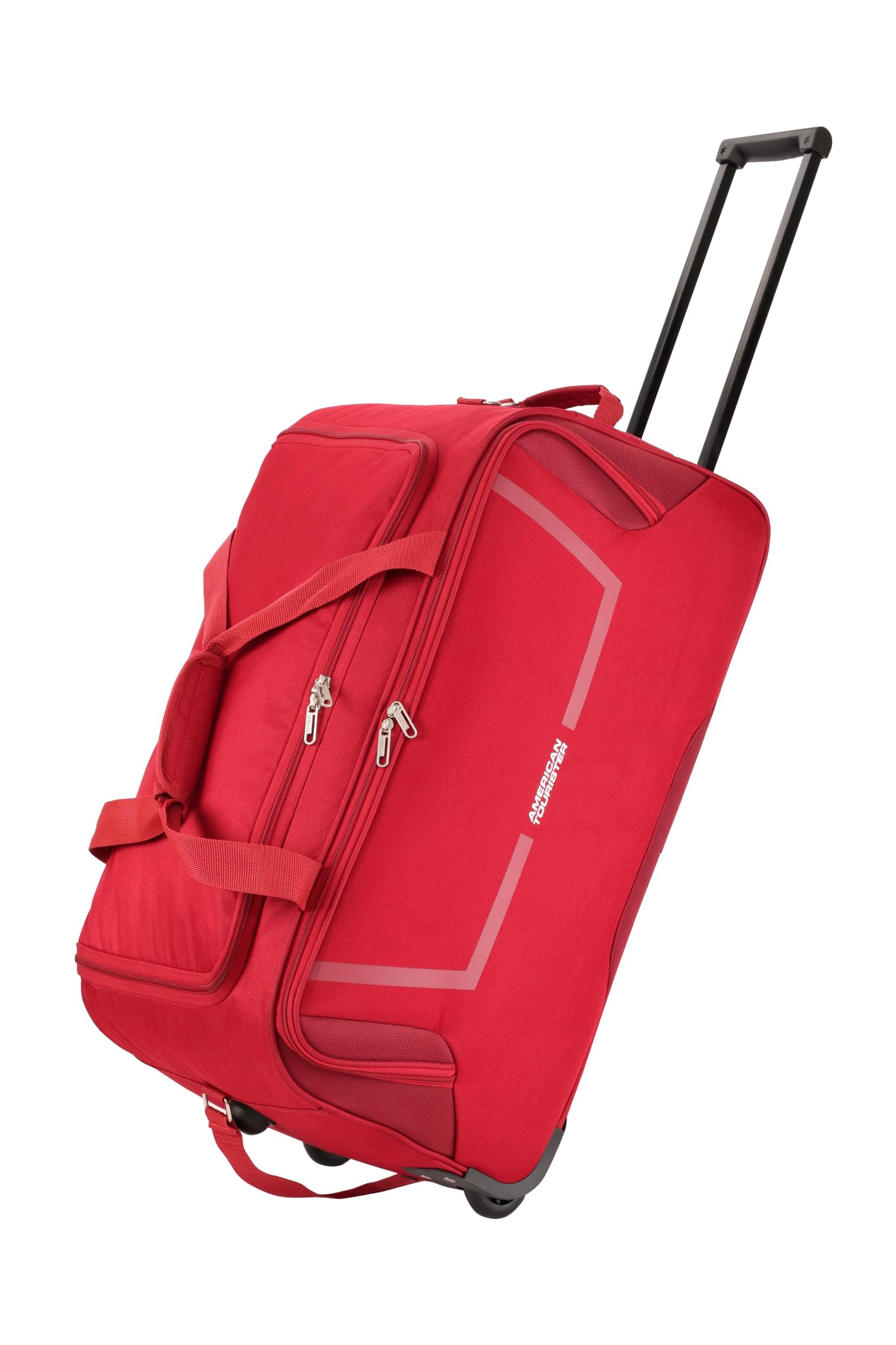 Cosmo Duffle Bag, 100% Polyester, Spacious Interior|Lightweight & Durable|Sports Bag|Front Zipper Storage Pocket - 3 Years International Warranty