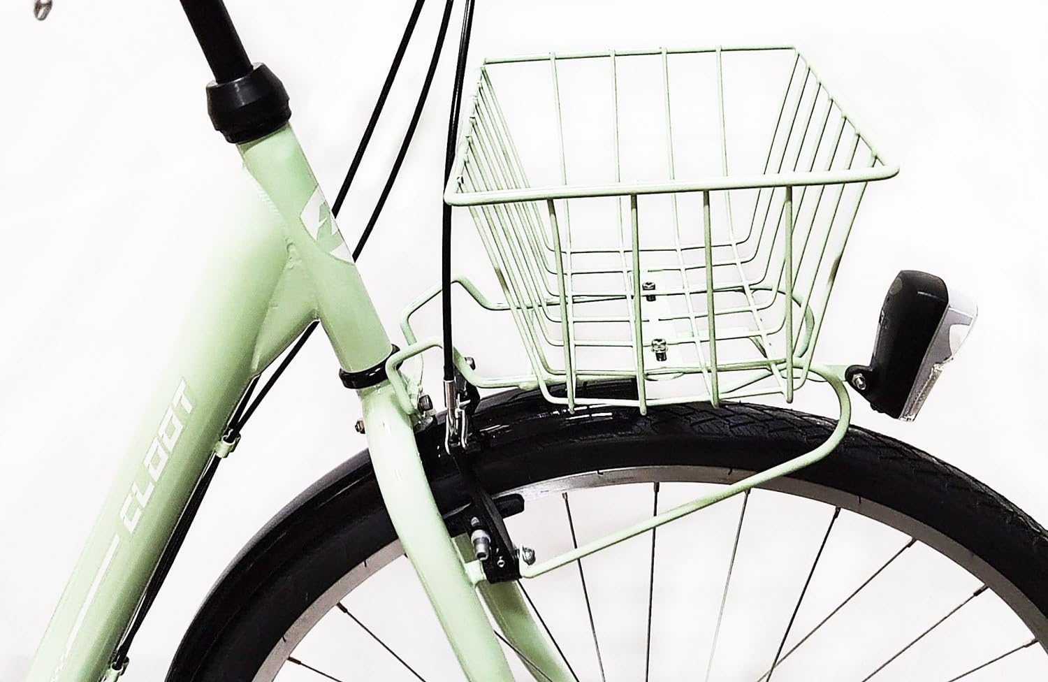 CLOOT Bicicleta Paseo Relax 28" Urbana con Cesta Portaequipajes Cambio 6 Velocidades Cuadro Bajo Comoda Estilo Clasico Confort Diario Uso Ciudad Ligera Acceso Facil Diseño Elegante Hombre Mujer